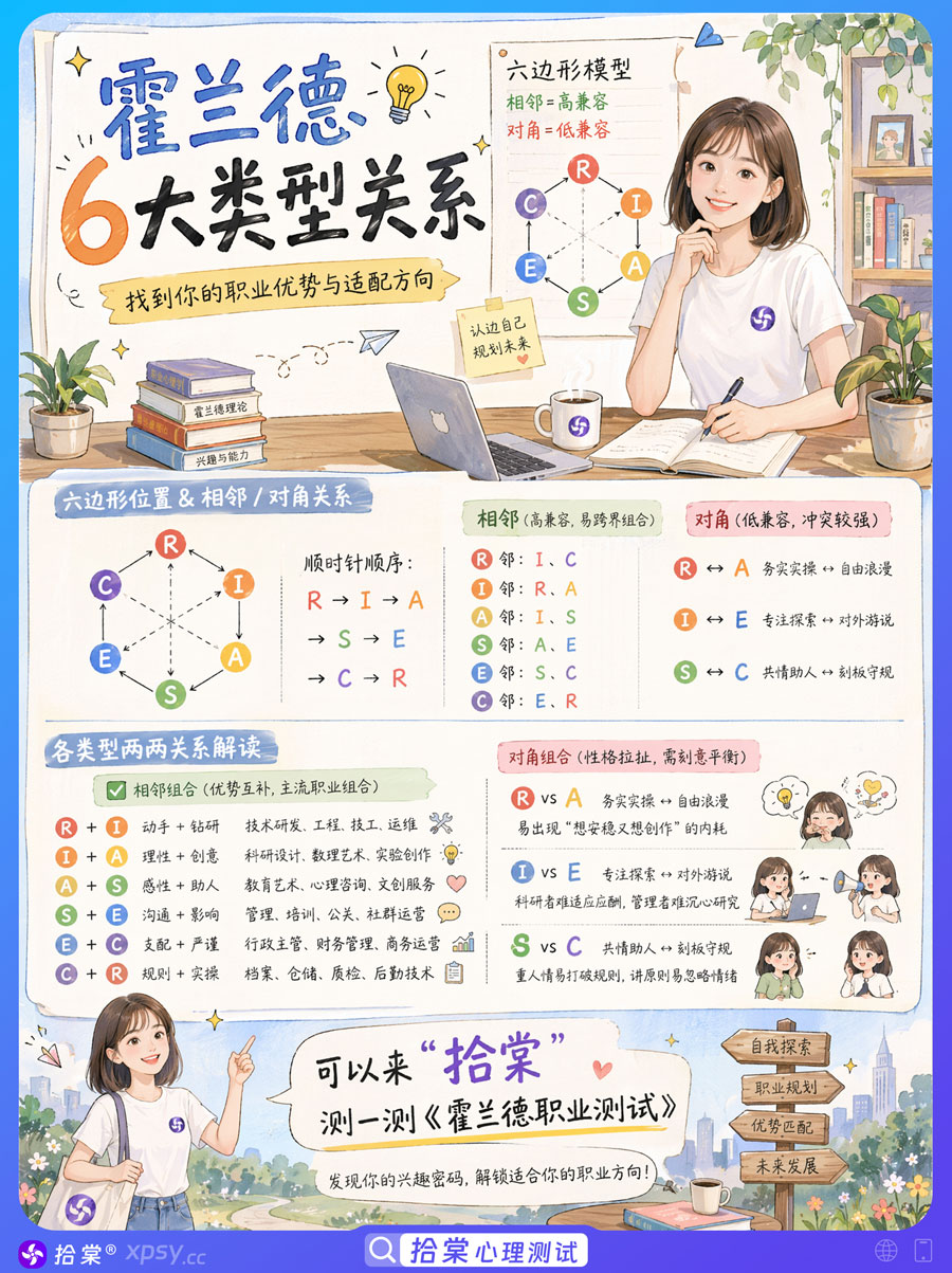 霍兰德职业兴趣测试