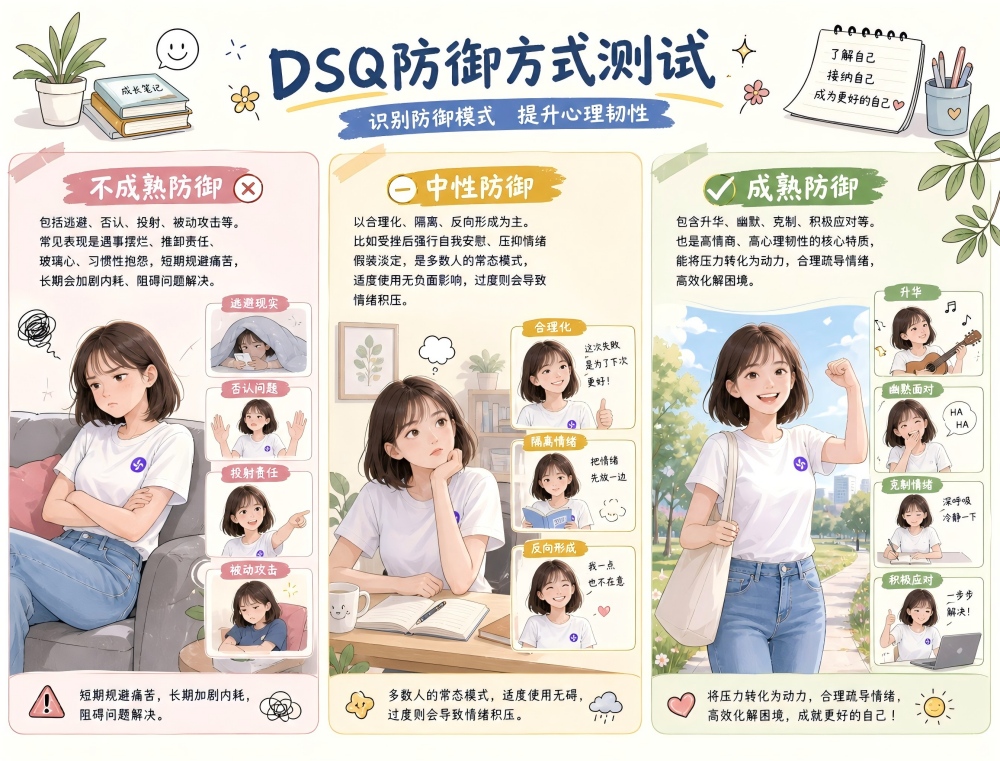 DSQ心理防御方式测试