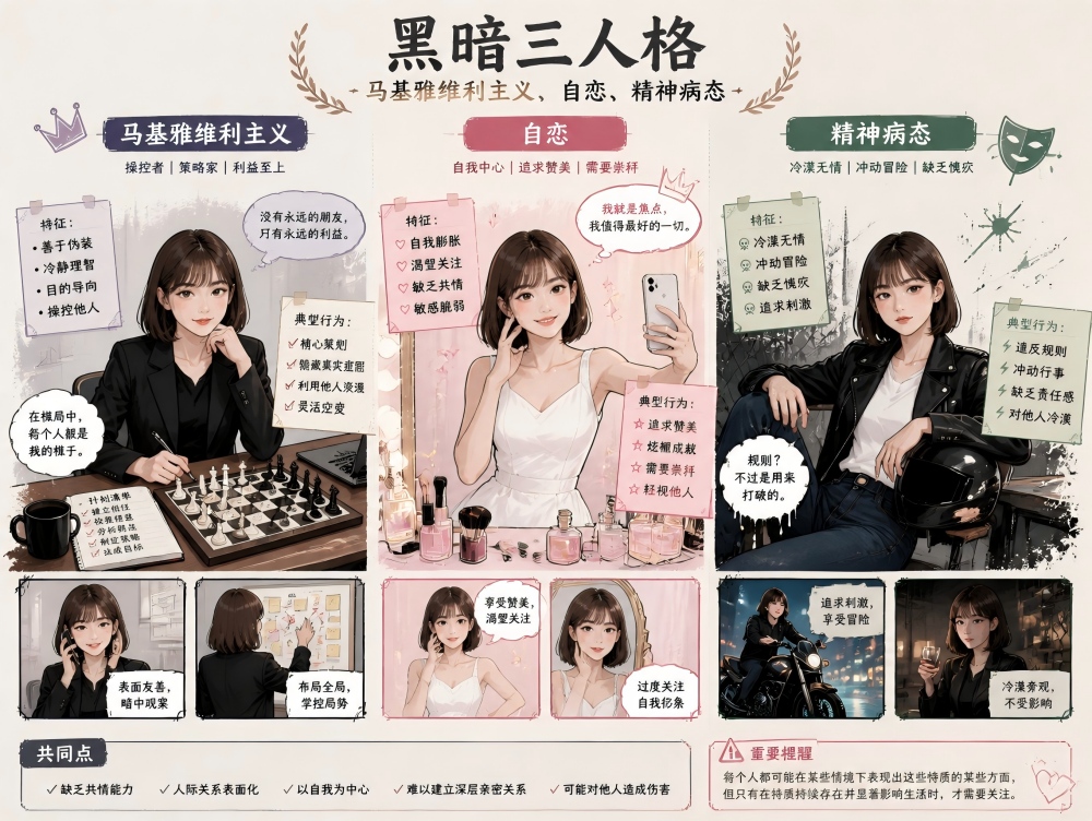 黑暗三人格