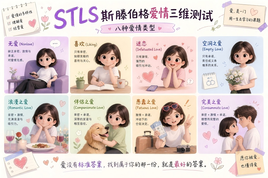 STLS斯滕伯格爱情三维测试