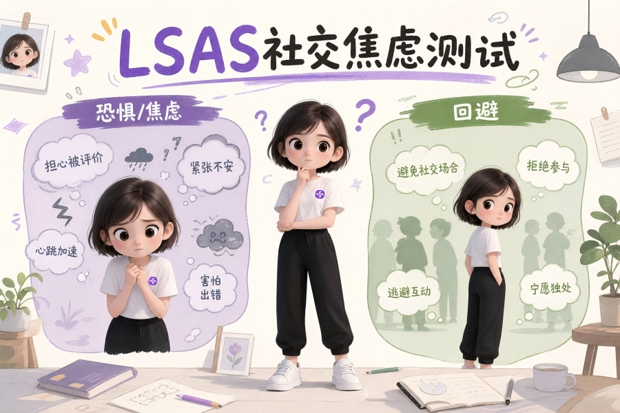 LSAS社交焦虑测试