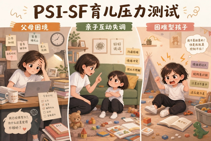 PSI-SF育儿压力测试