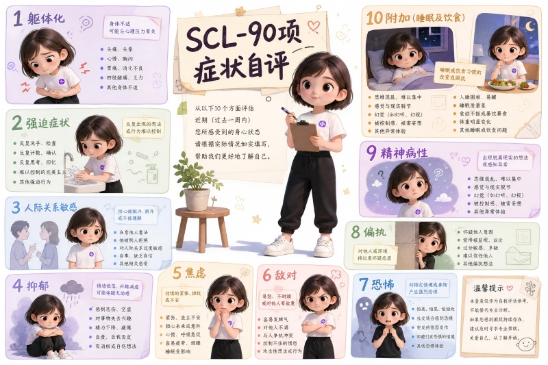 SCL-90项症状自评测试
