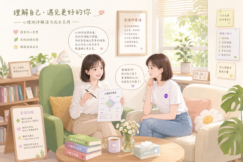 心理咨询测试报告解读